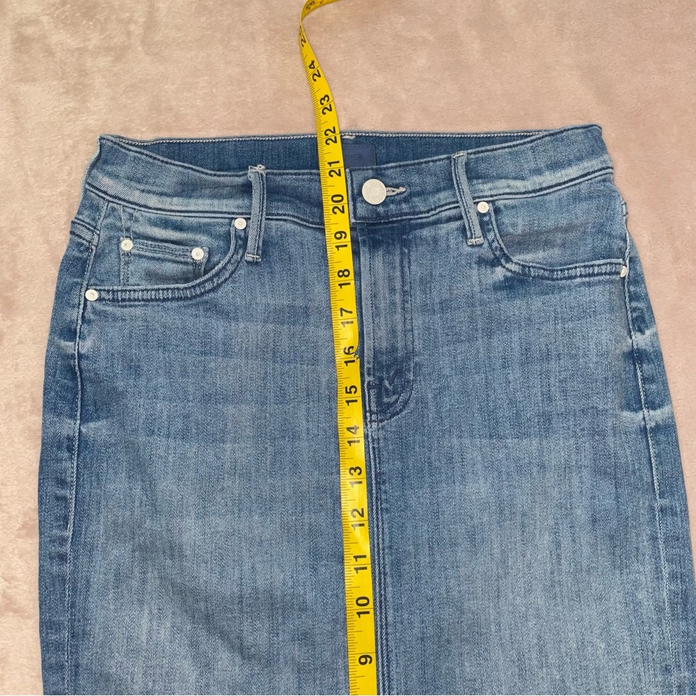 Mother the peg step fray skirt size 24 - Picture 15 of 15